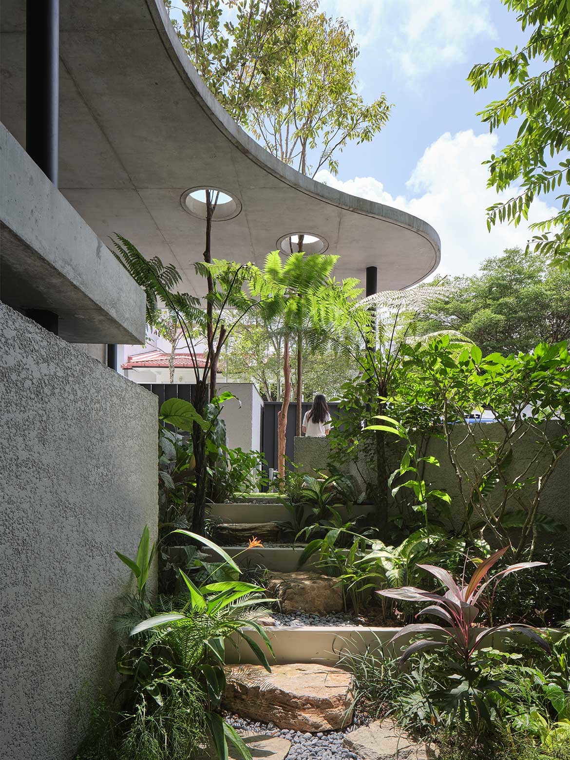 Formwerkz Architects designs a terrace house