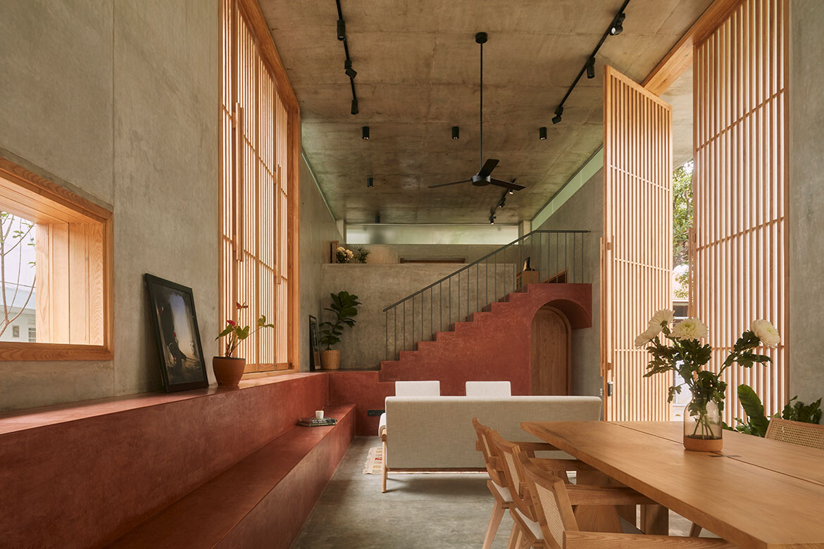 A monastic cabin to escape bustling city life