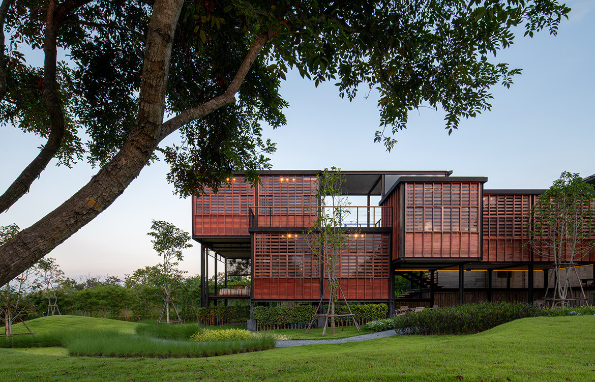 Binary Wood House Binary Wood House